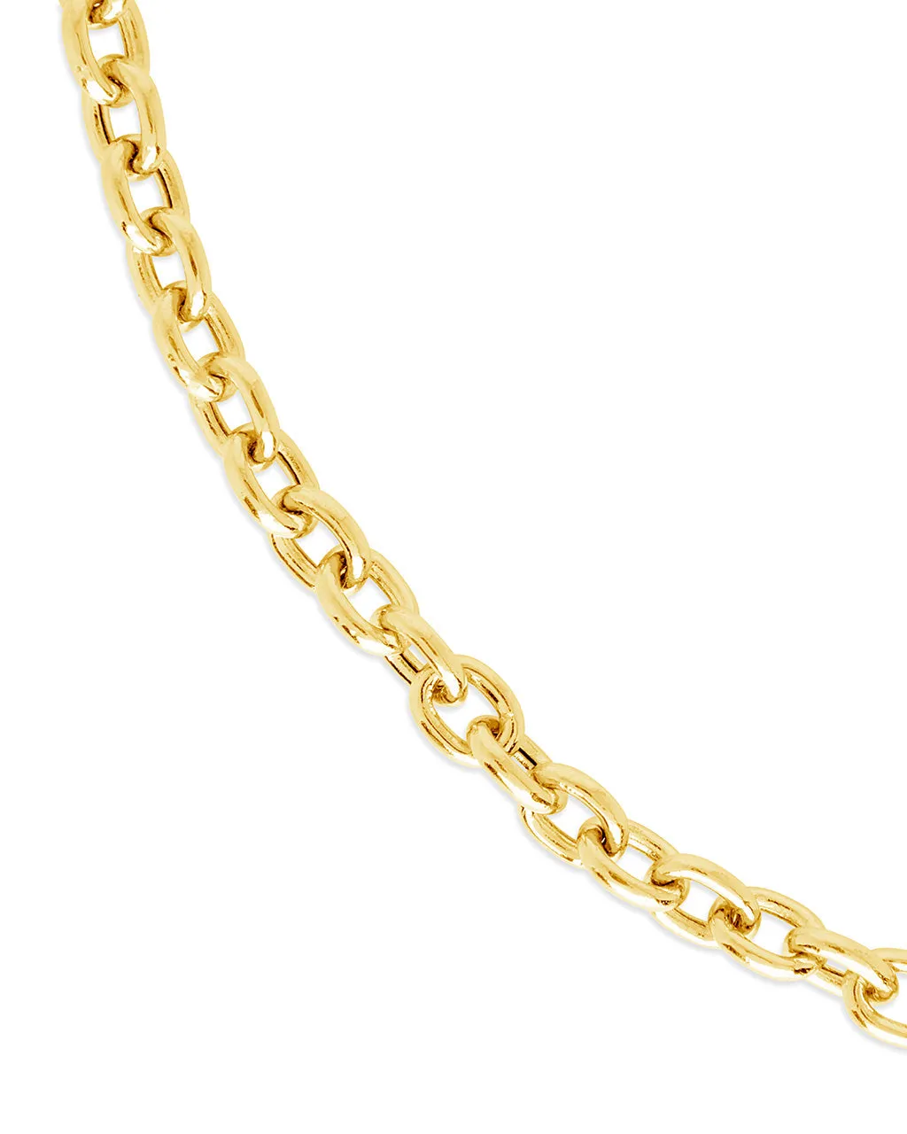 14K Italian Gold Rolo Chain Bracelet