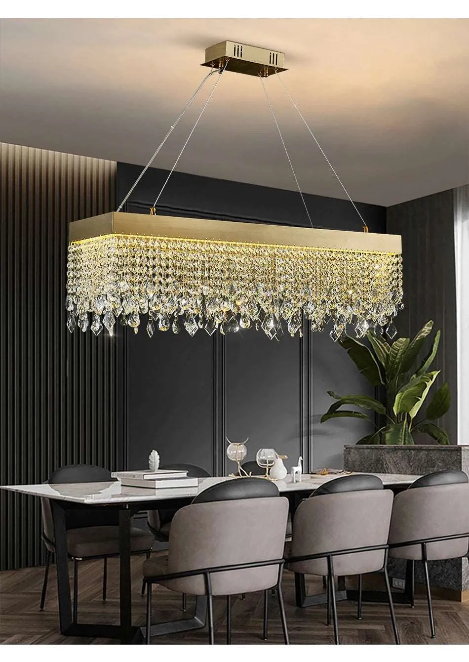 Adena Crystal Chandelier