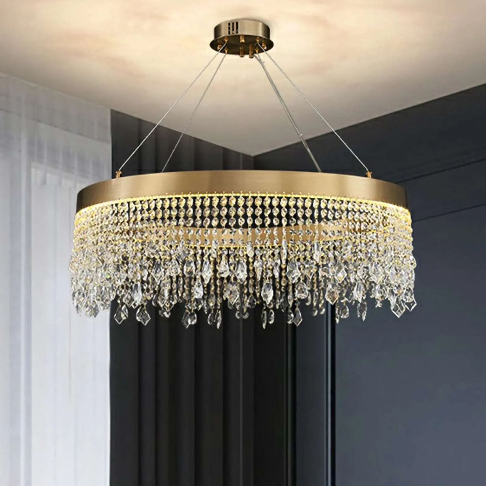 Adena Crystal Chandelier