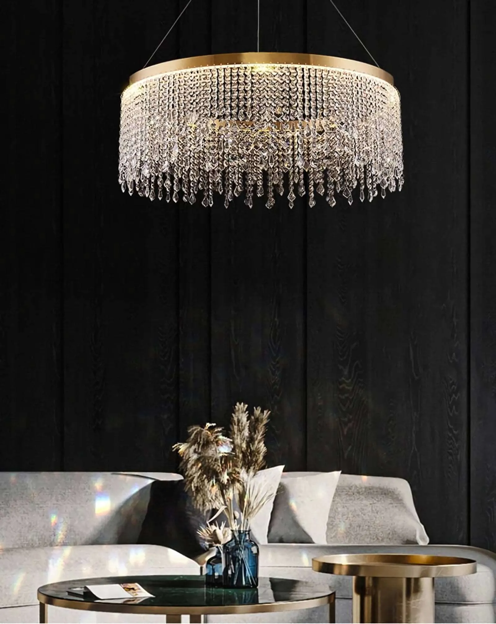 Adena Crystal Chandelier