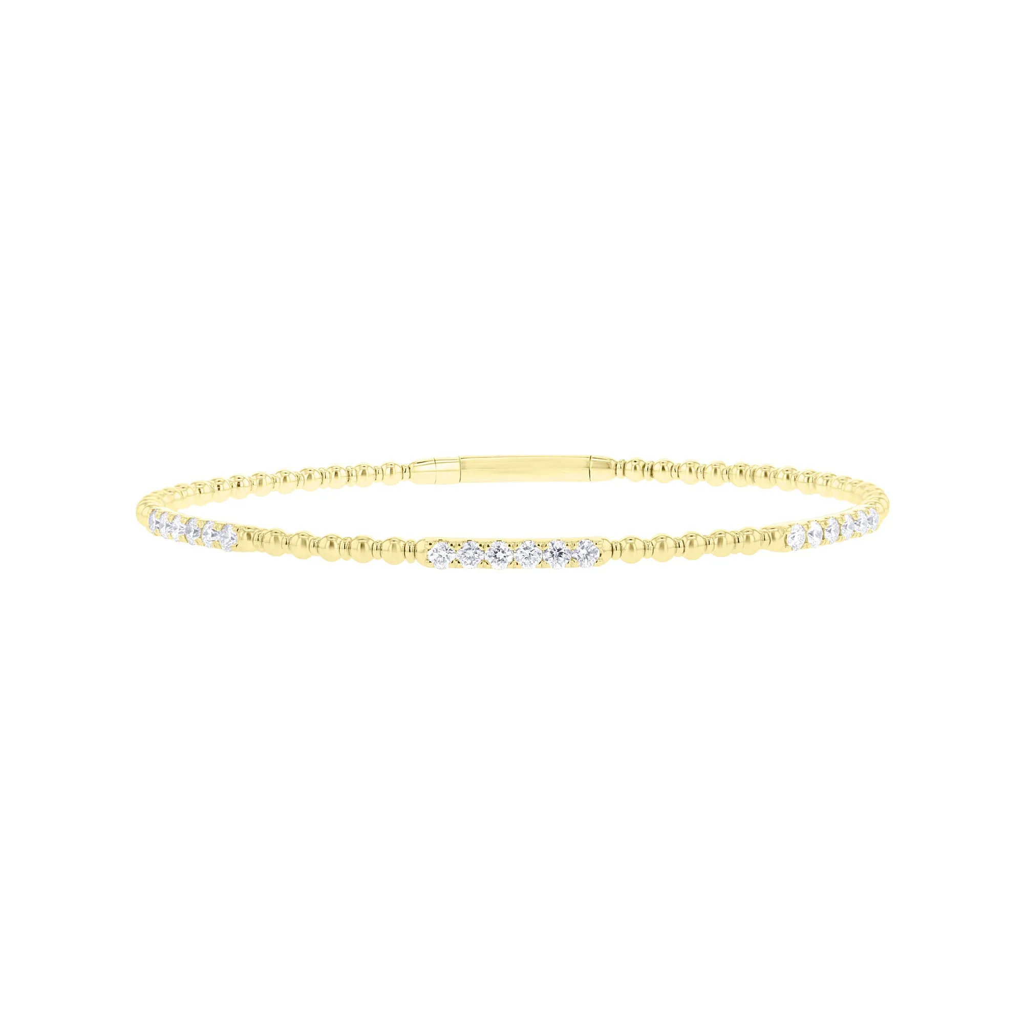 Beloved Station Diamond Bangle Bracelet