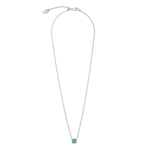 Birthstone December Necklace Turquoise Silver