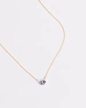 CEYLON SAPPHIRE DEW NECKLACE