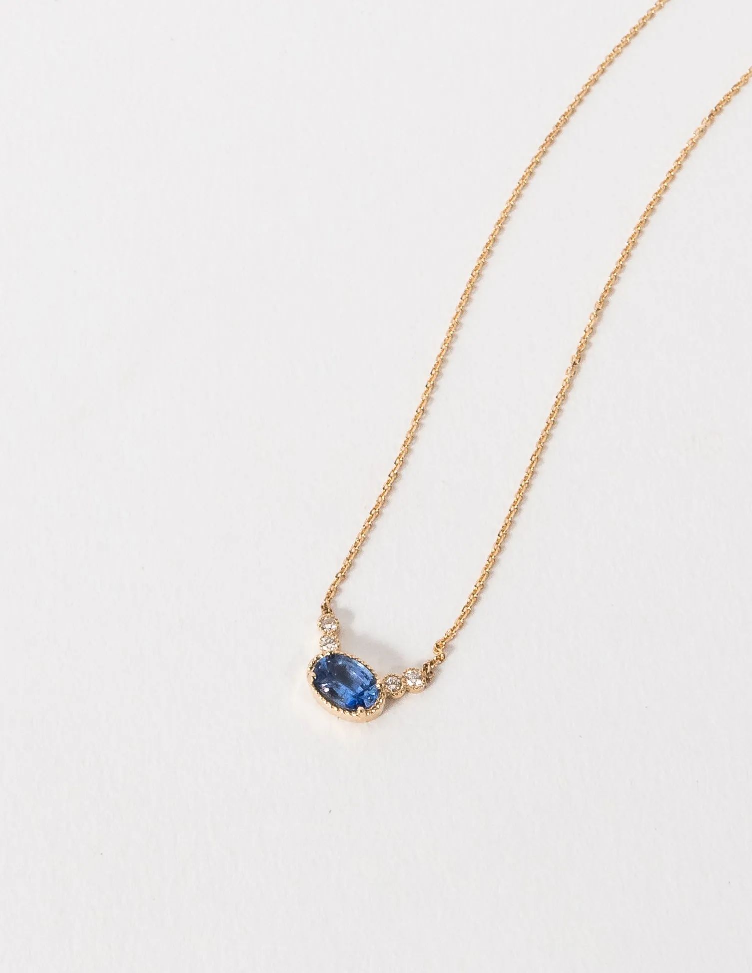 CEYLON SAPPHIRE DEW NECKLACE