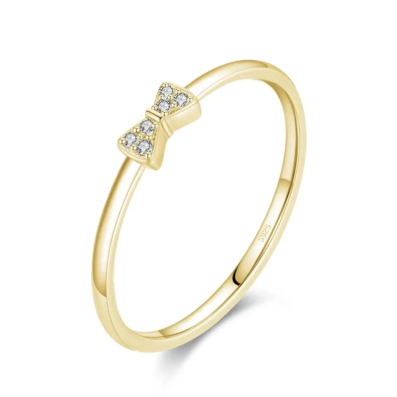 Classic Simple Gold Silver Ring