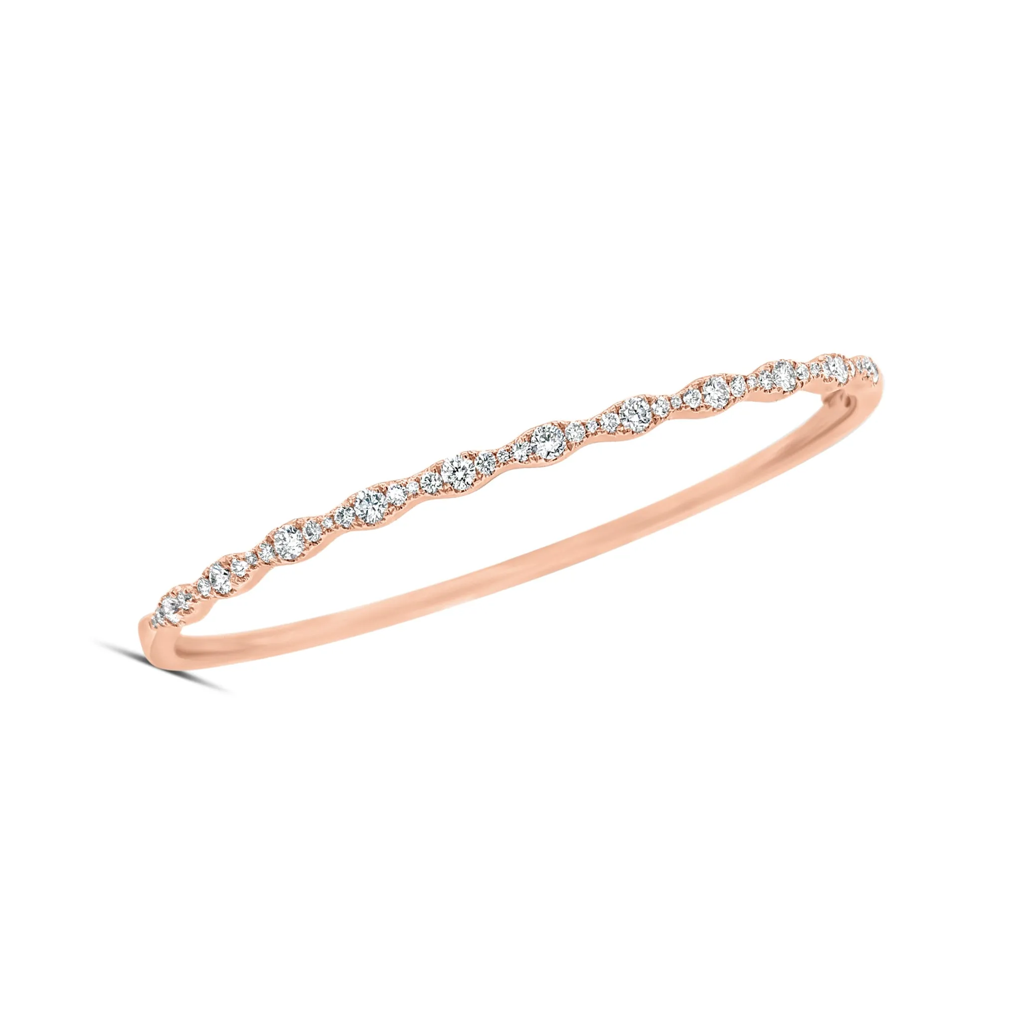 Diamond Ripple Bangle