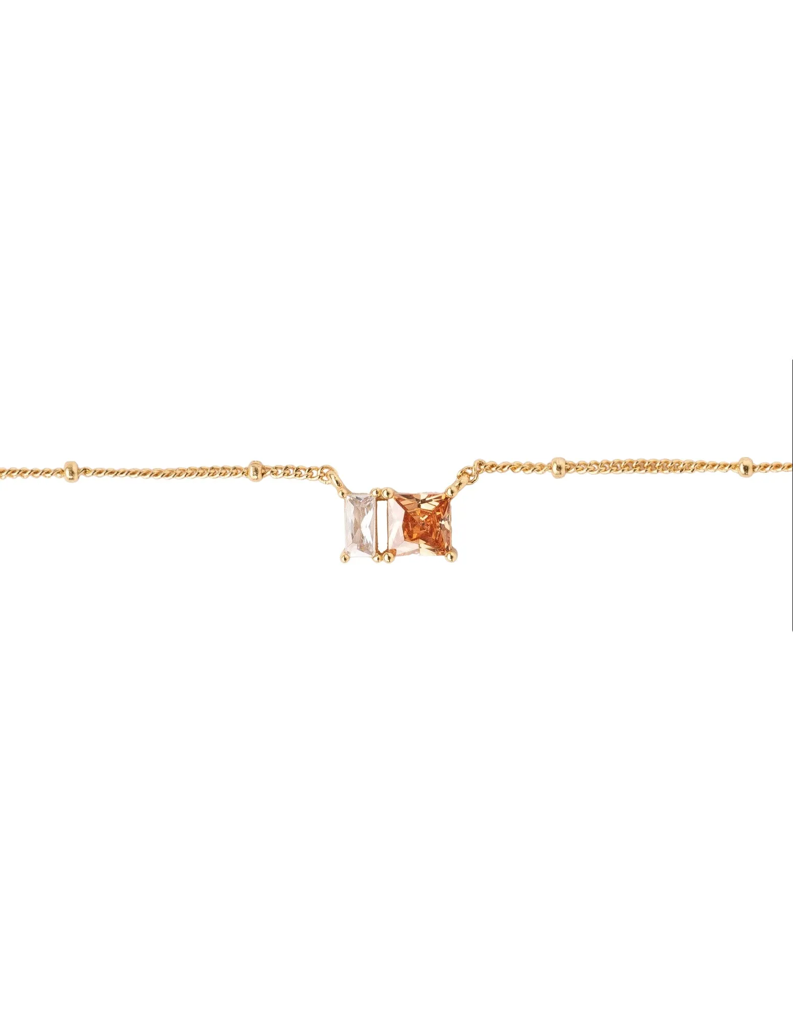 Elly Lou Celestial Necklace- Rose Beige