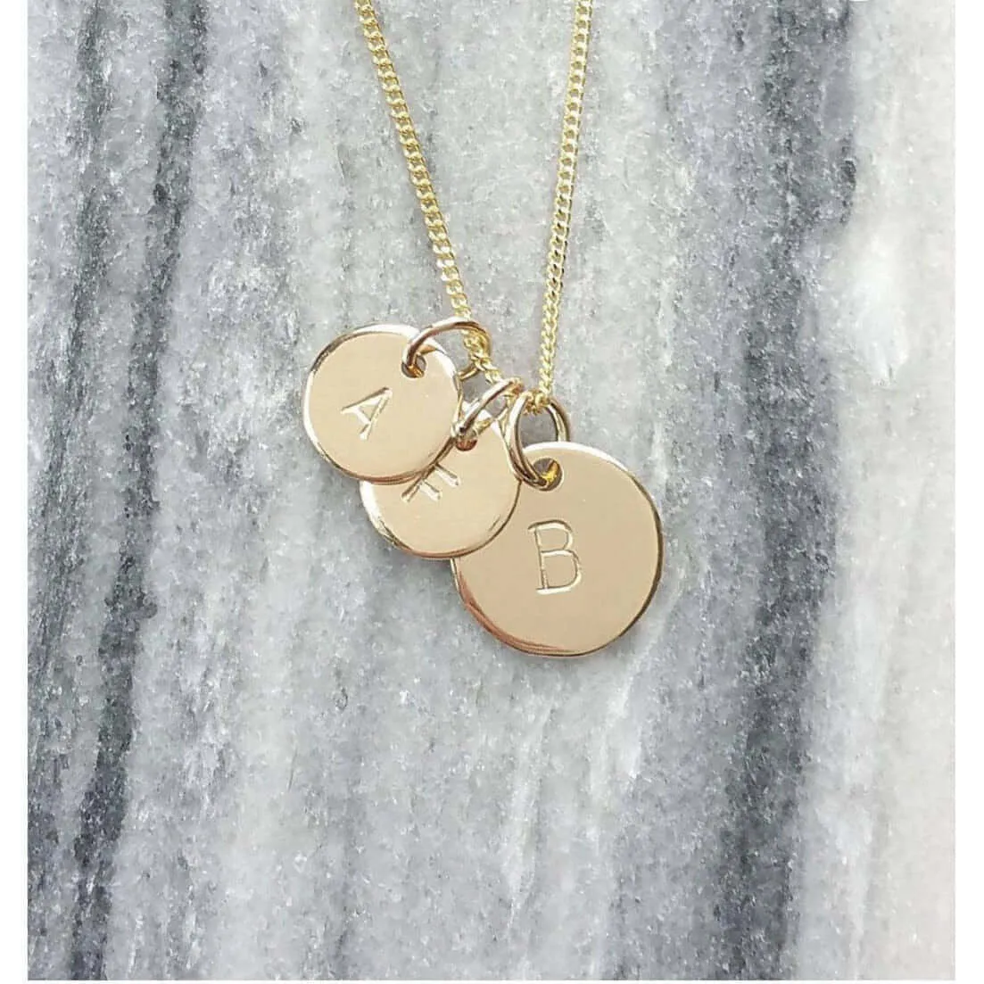 Family Personalised Discs Necklace