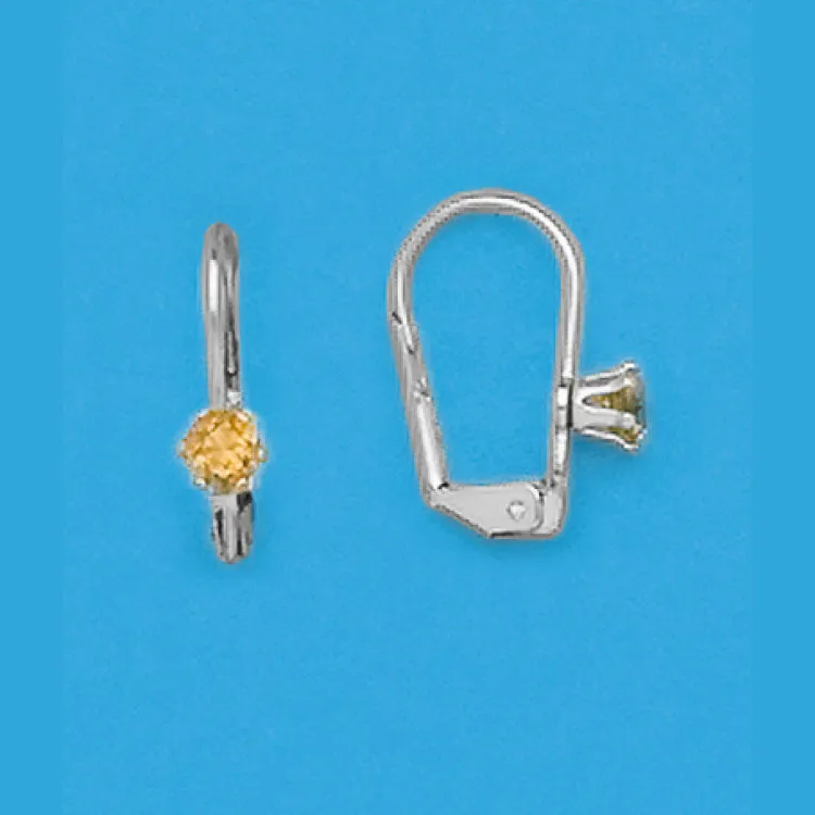 Genuine Citrine Topaz Lever