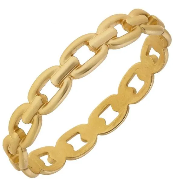 Gold Frozen Chain Bracelet