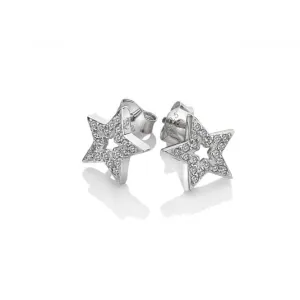 Hot Diamonds Sterling Silver Star Micro Bliss Earrings DE554