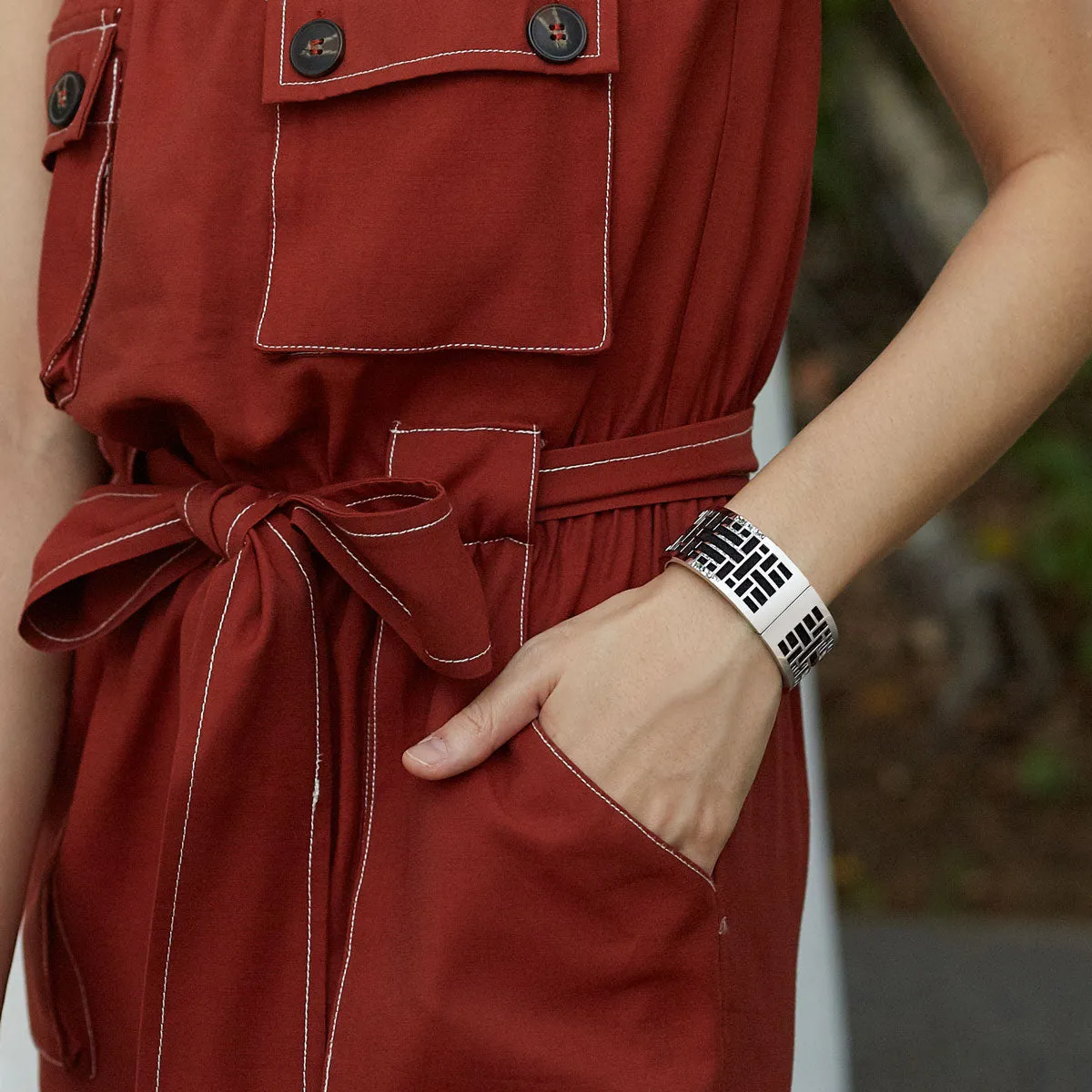 Huế Bangle - Sunset Orange