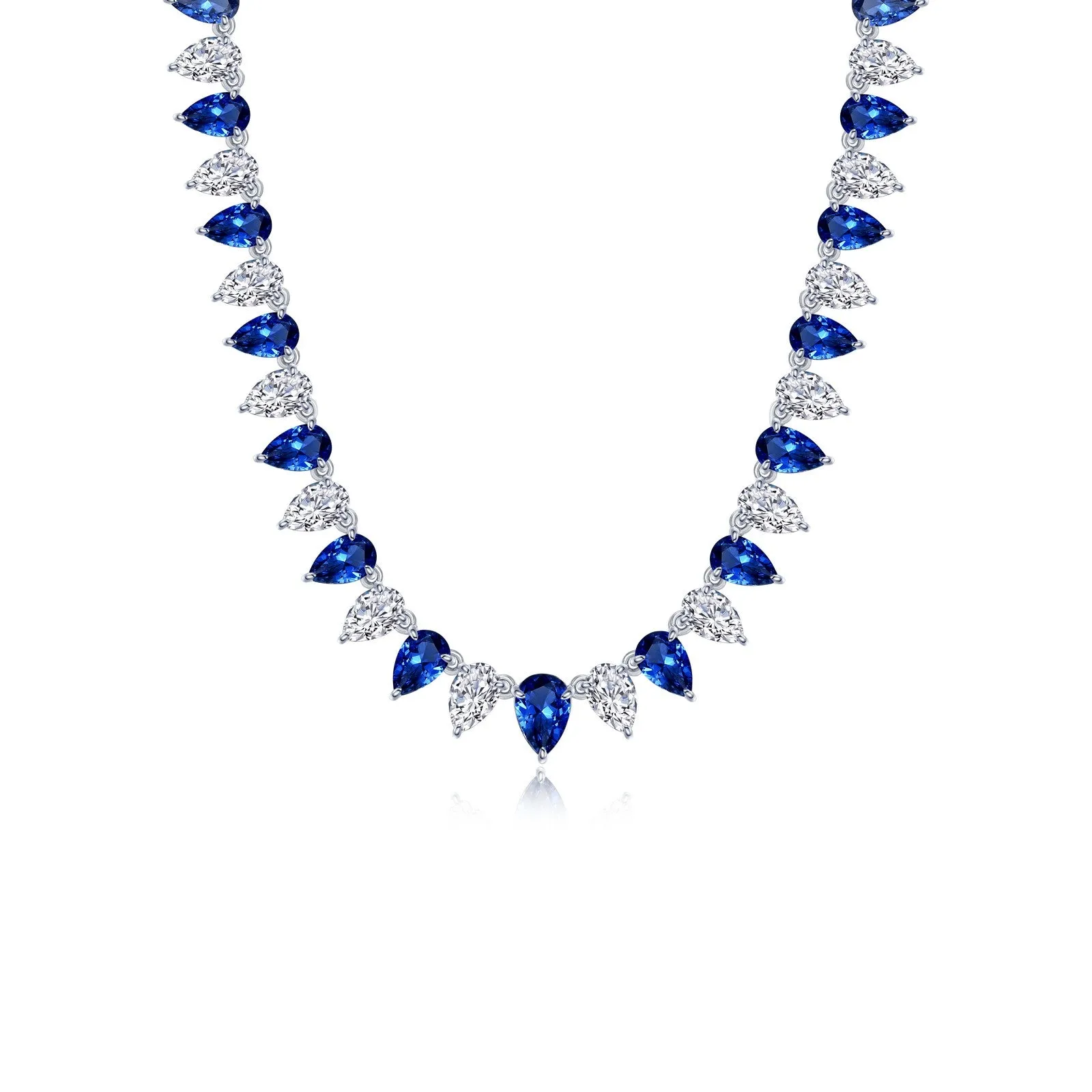 Lafonn Kaleidoscope Sapphire Necklace SYN029SP16