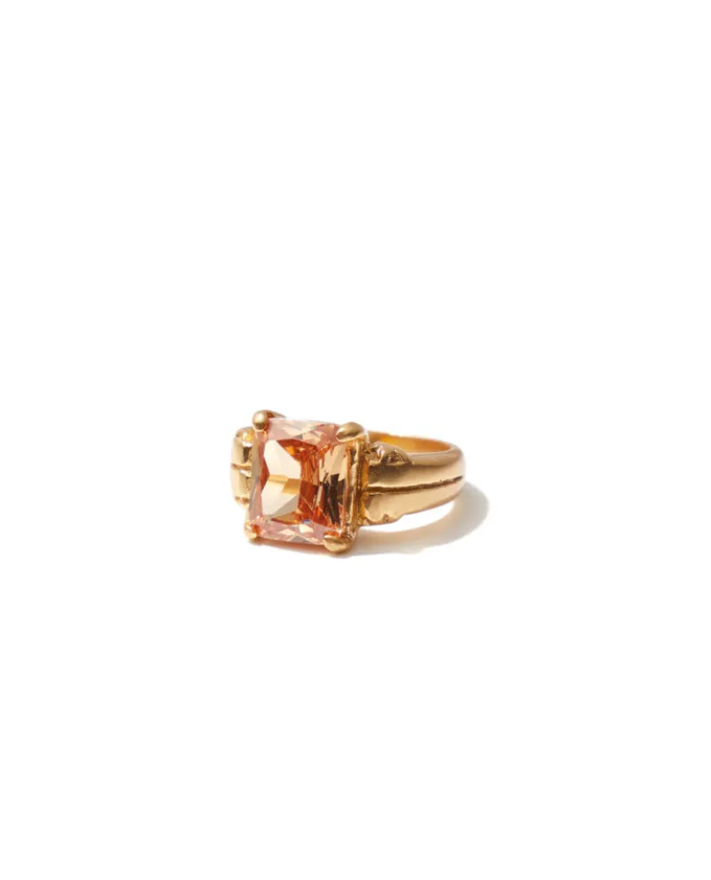 Mimi Et Toi Gold Georgia Gem Ring