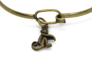 Monkey Charm Bracelet, Necklace, or Charm Only