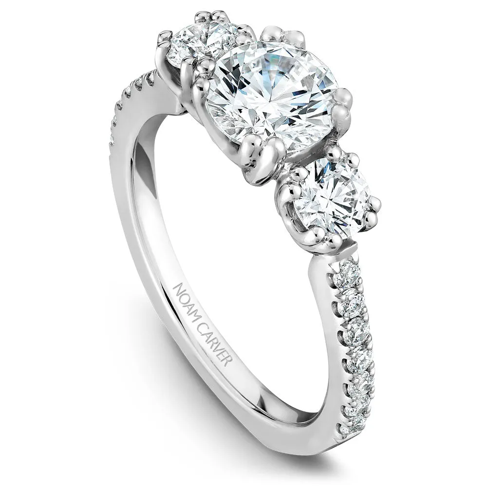 Noam Carver Engagement Ring - B001-05WS-100A