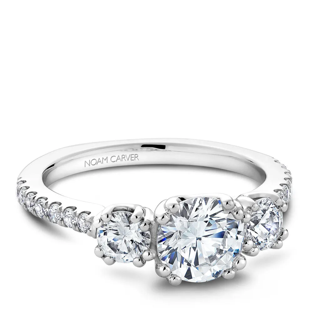 Noam Carver Engagement Ring - B001-05WS-100A