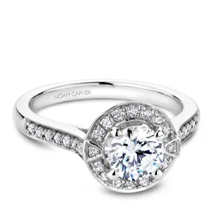 Noam Carver Engagement Ring - B066-01WM-100A