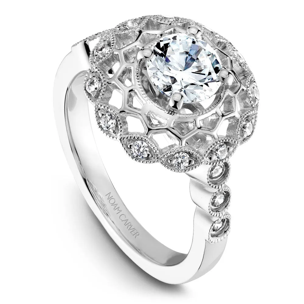 Noam Carver Engagement Ring - B068-01WS-100A