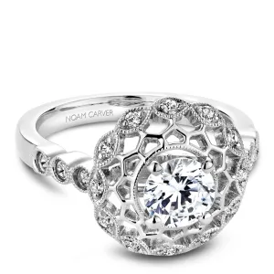 Noam Carver Engagement Ring - B068-01WS-100A