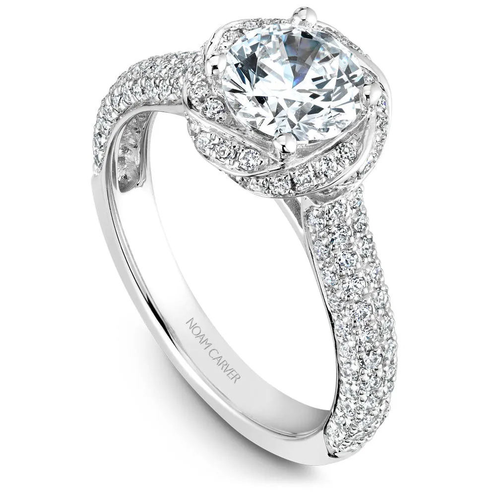 Noam Carver Engagement Ring - B164-01WM-100A