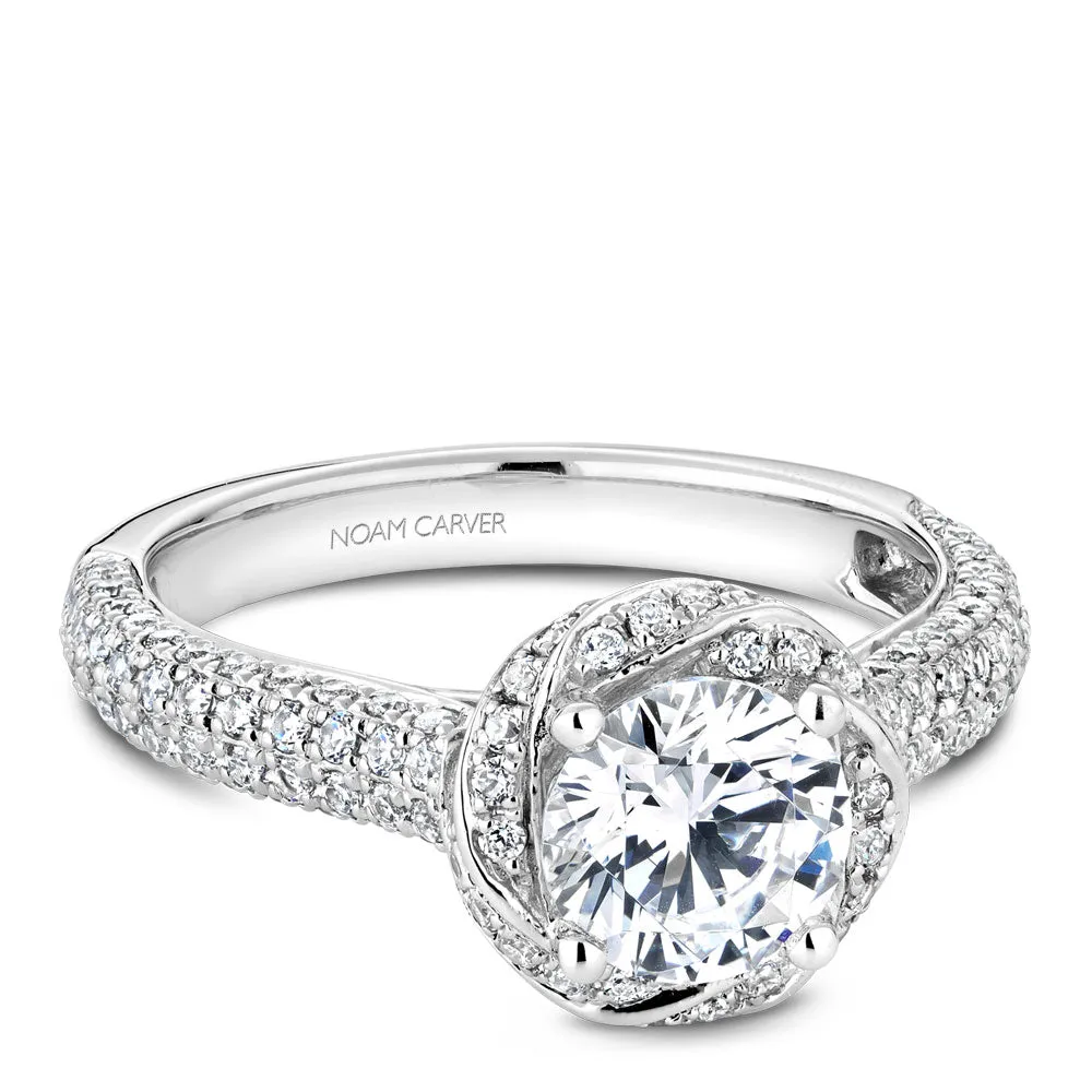 Noam Carver Engagement Ring - B164-01WM-100A