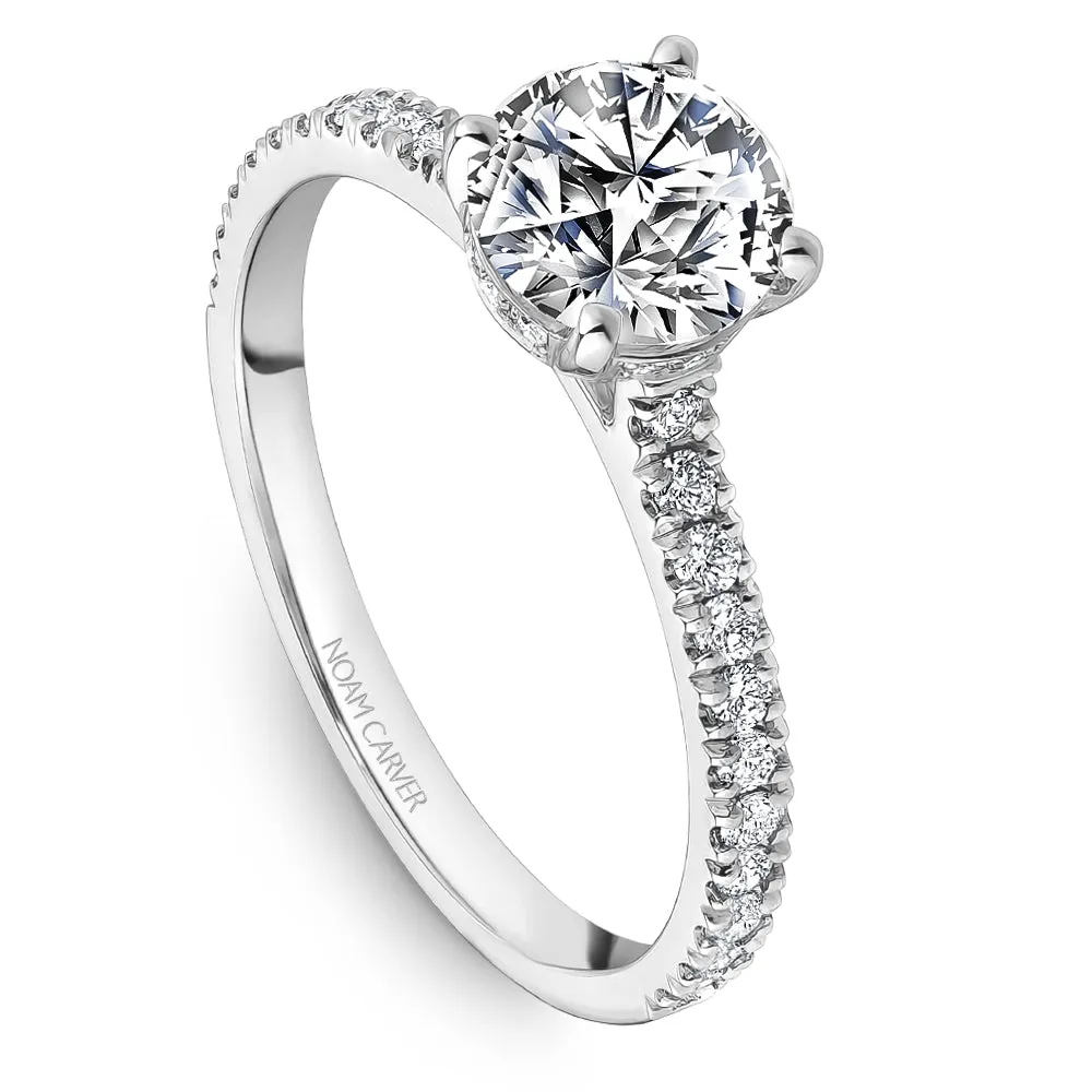 Noam Carver Engagement Ring - B502-01WM-100A