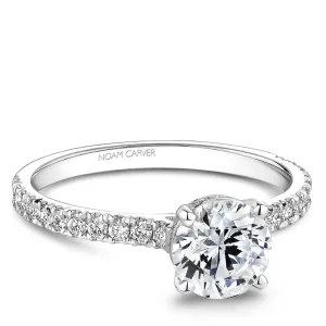 Noam Carver Engagement Ring - B502-01WM-100A