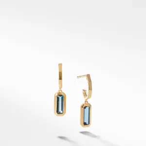 Novella Hoop Earrings in Hampton Blue Topaz