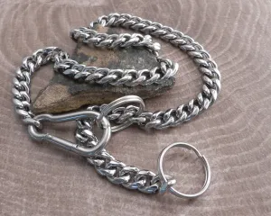 Pure Steel Smooth Leash - Necklace