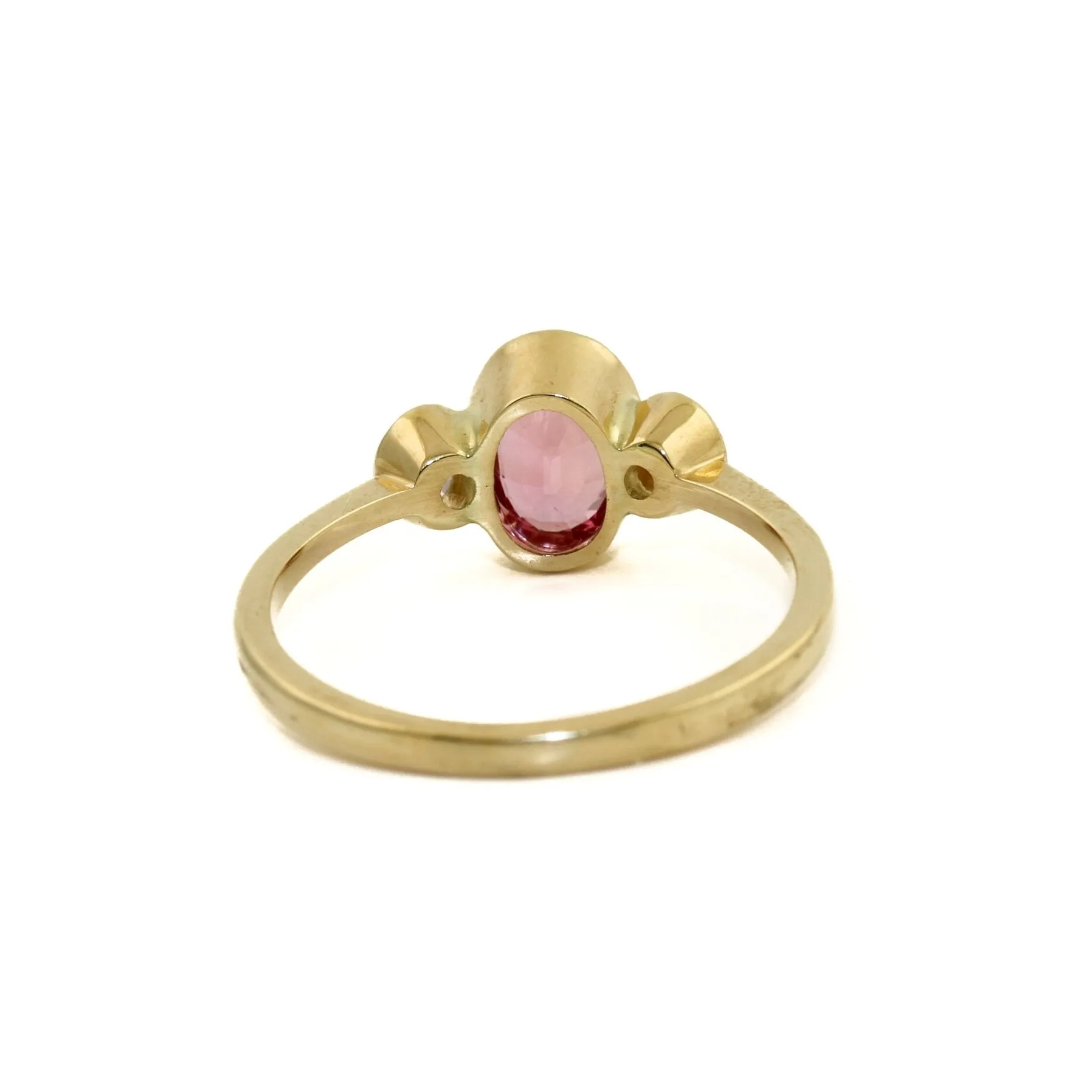 "Irina" Padparadscha Sapphire Ring