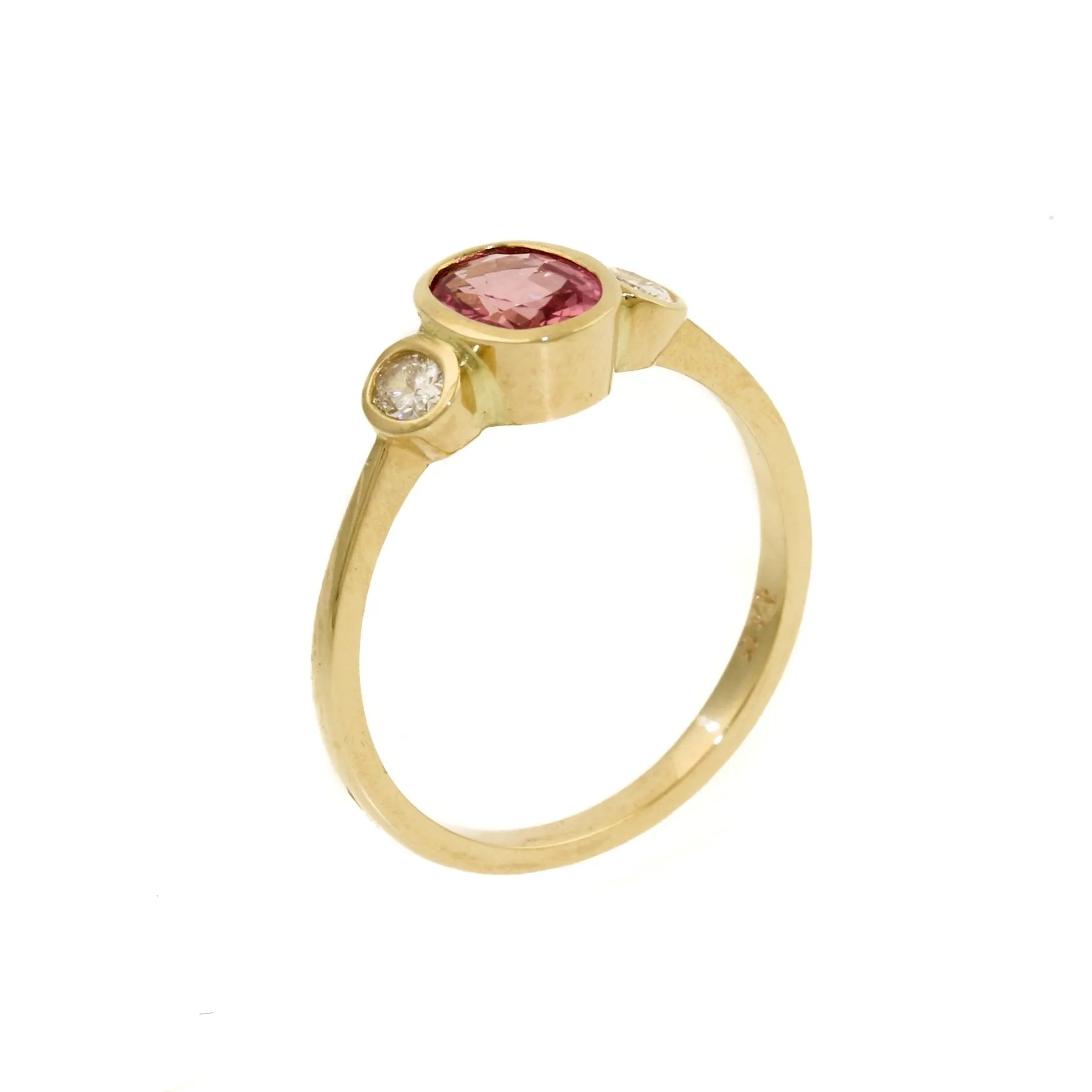 "Irina" Padparadscha Sapphire Ring