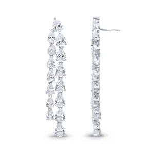 Sapphira Earrings (All-White)