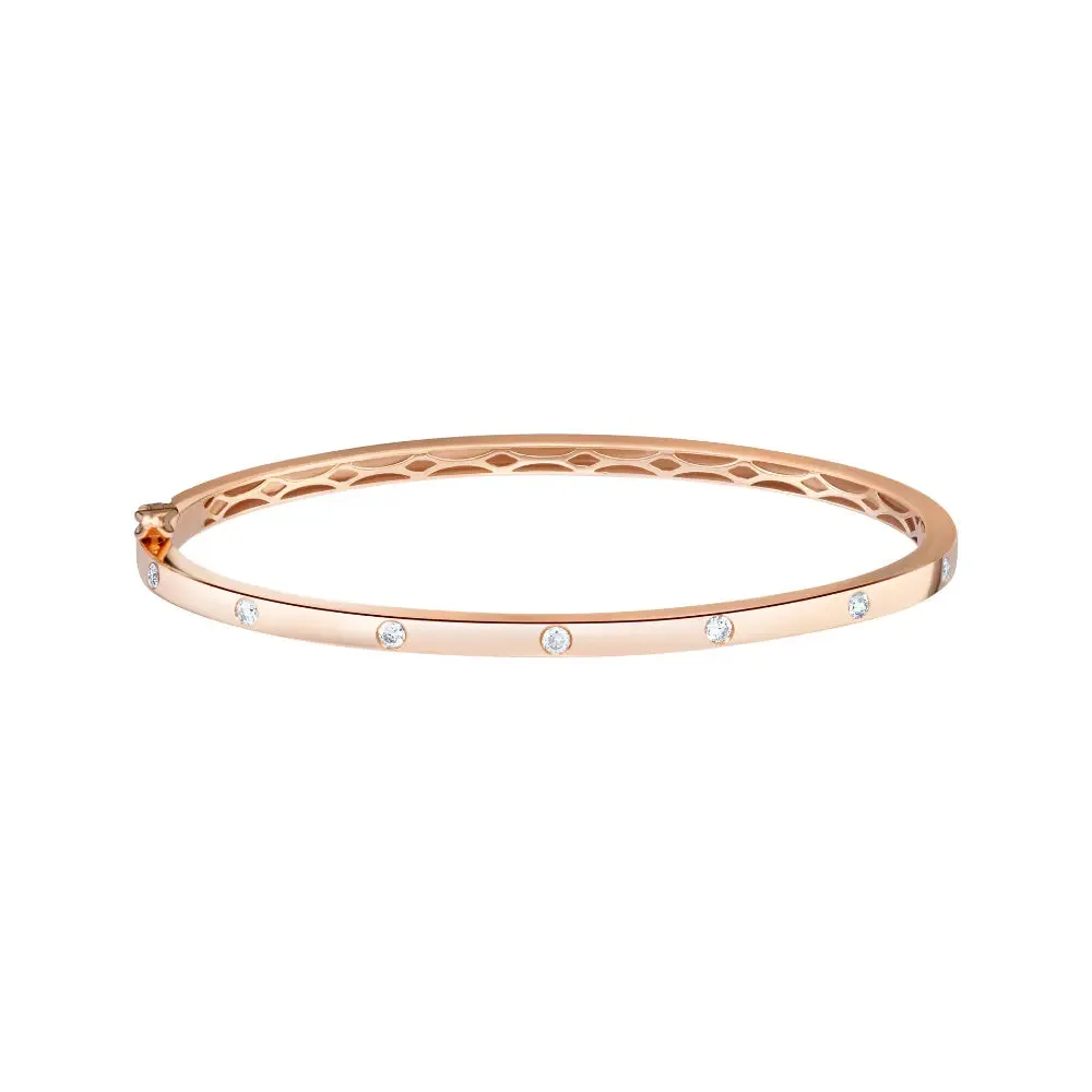 Seven Dot Diamond Bangle