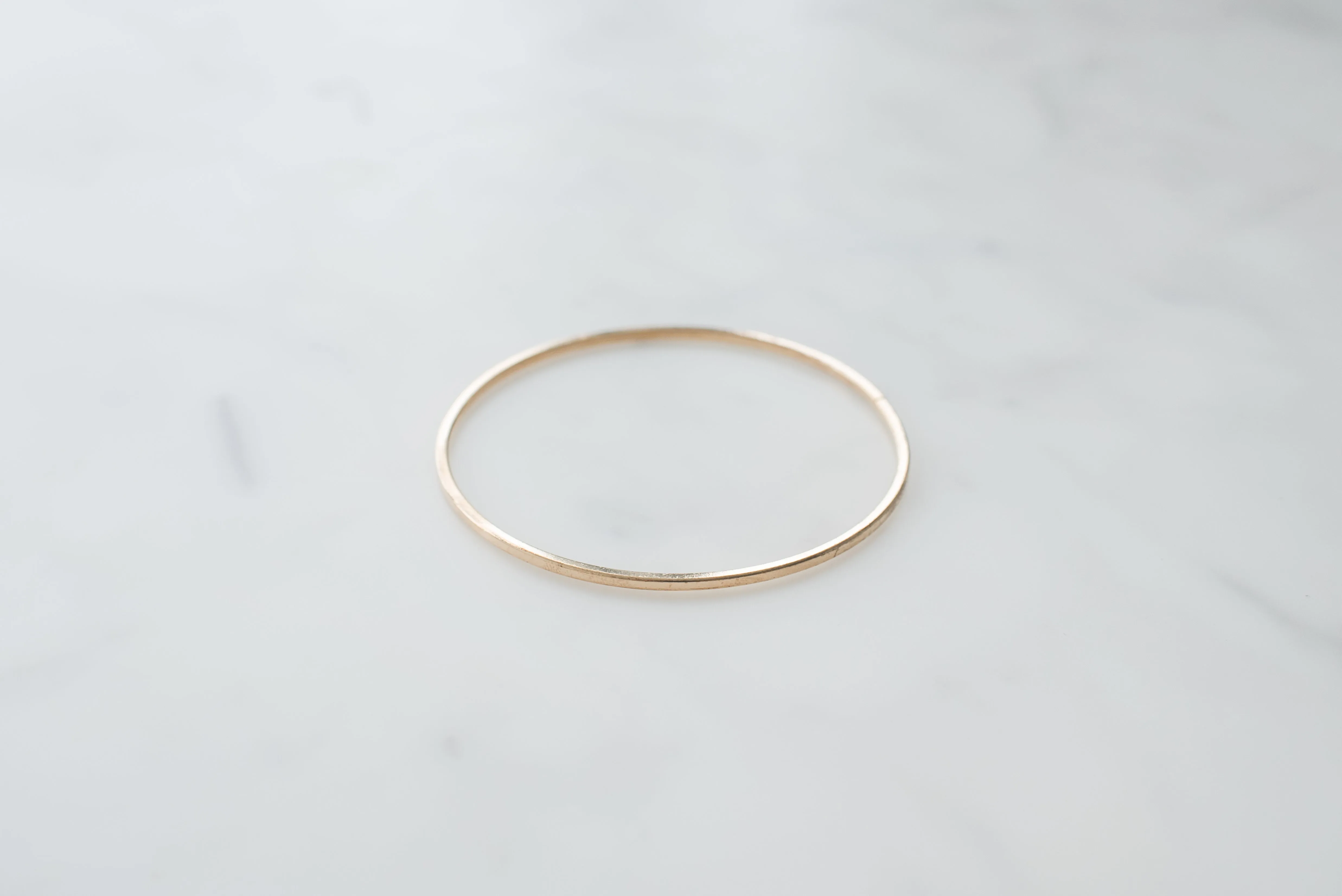 Simple Gold Bracelet