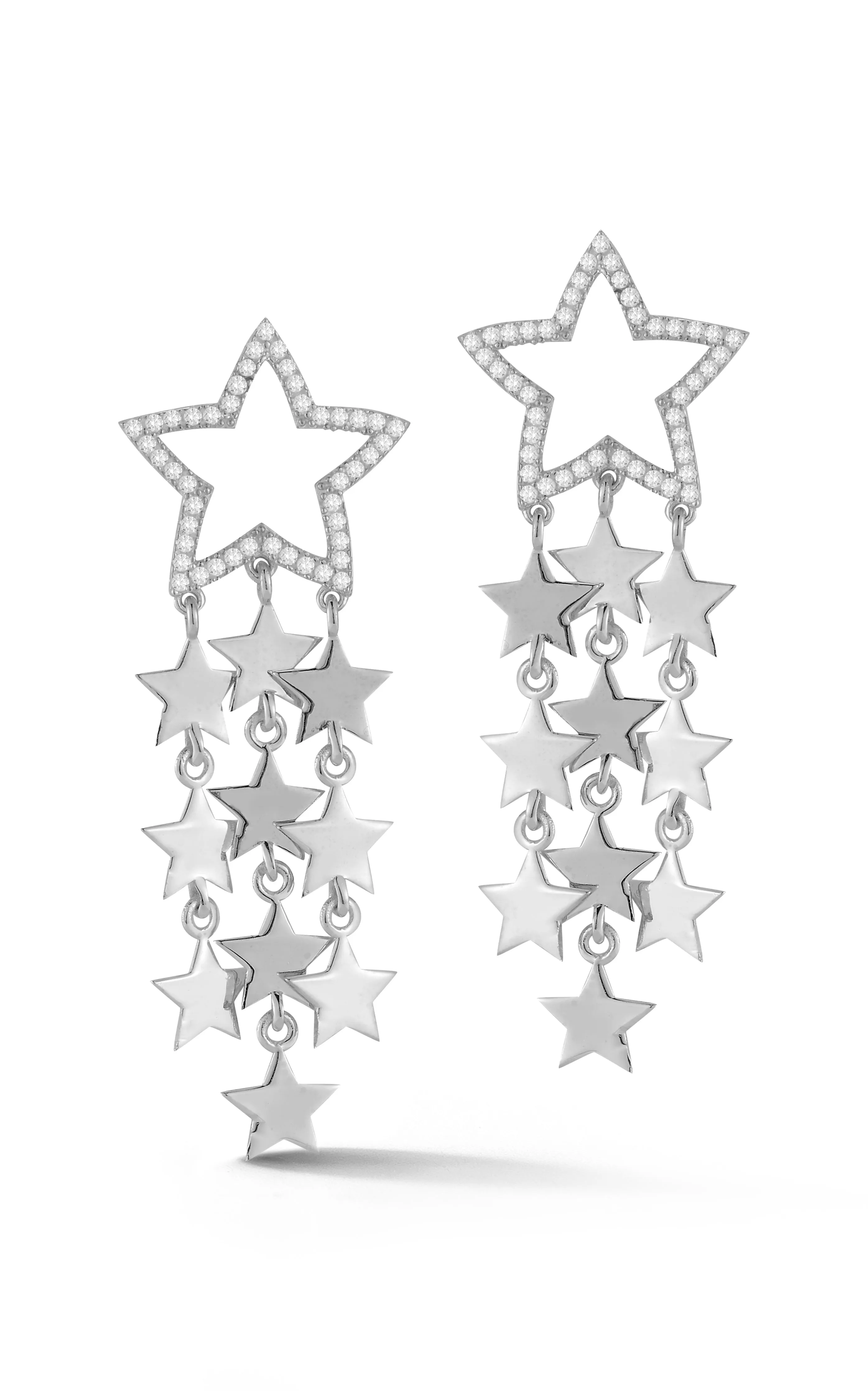 Star Drop Statement Earring