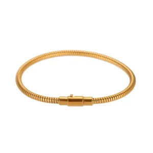 Stretch Thin Snake Chain Tubogas Bracelet