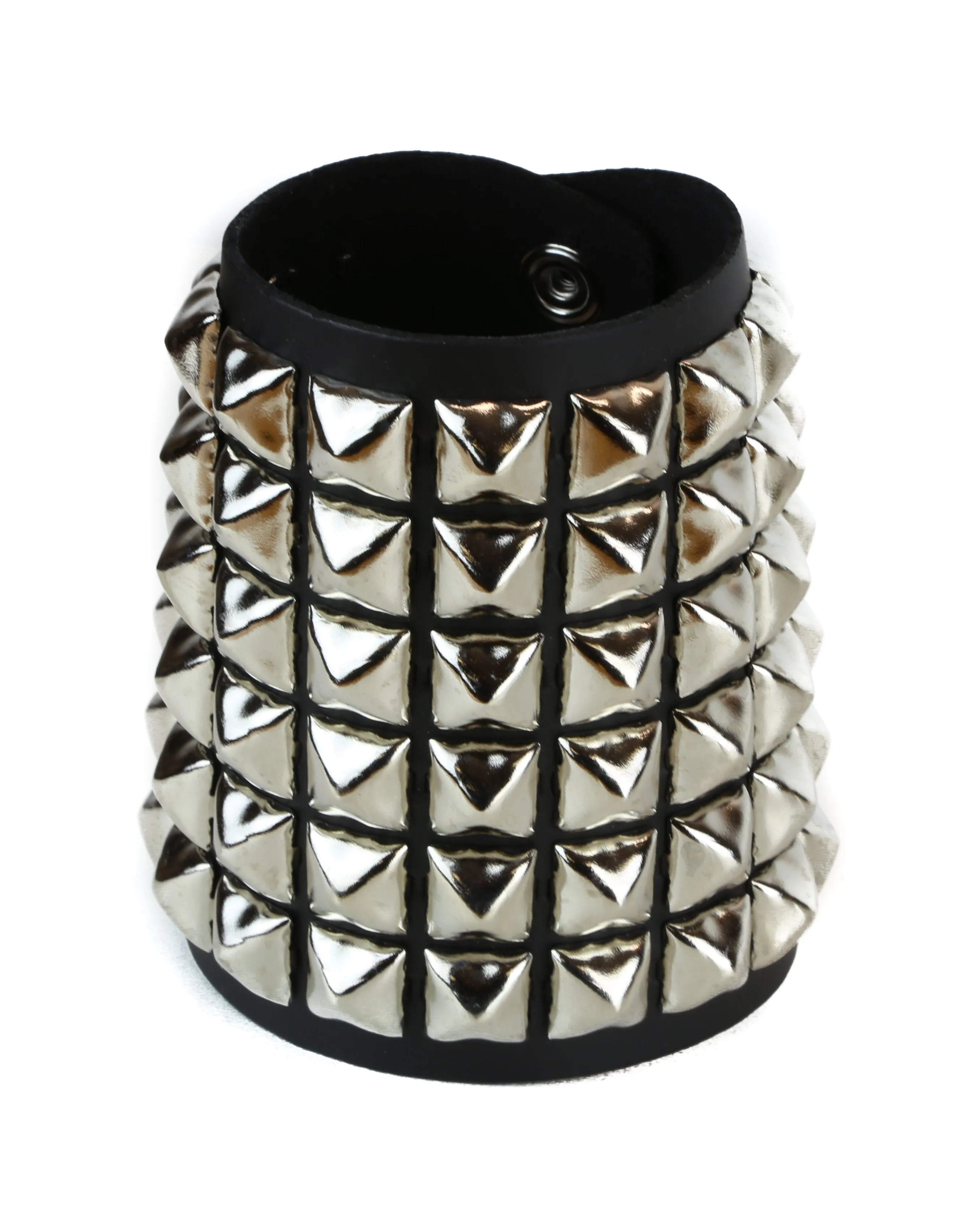 Studded Bracelet 6 Row Pyramid