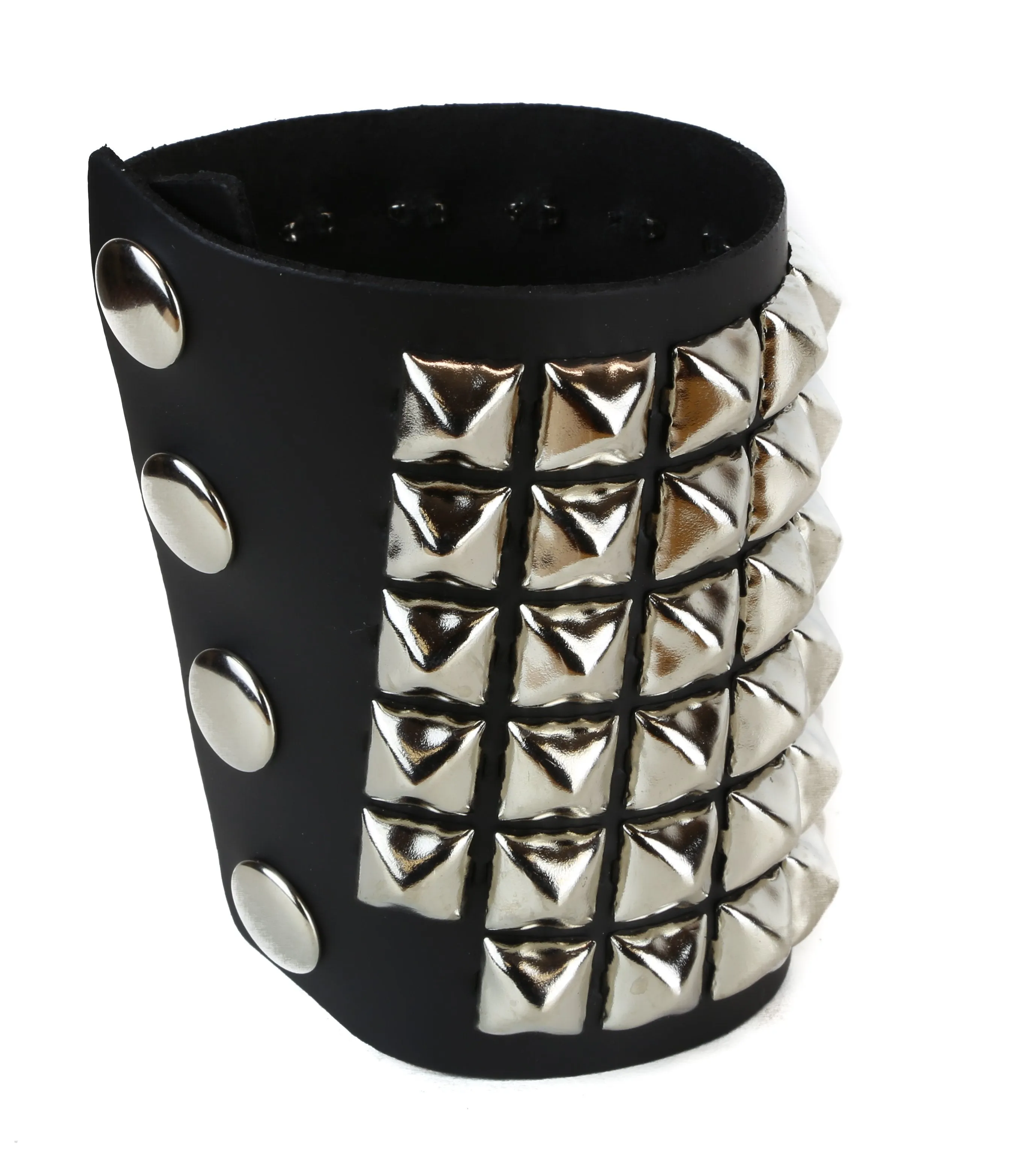 Studded Bracelet 6 Row Pyramid