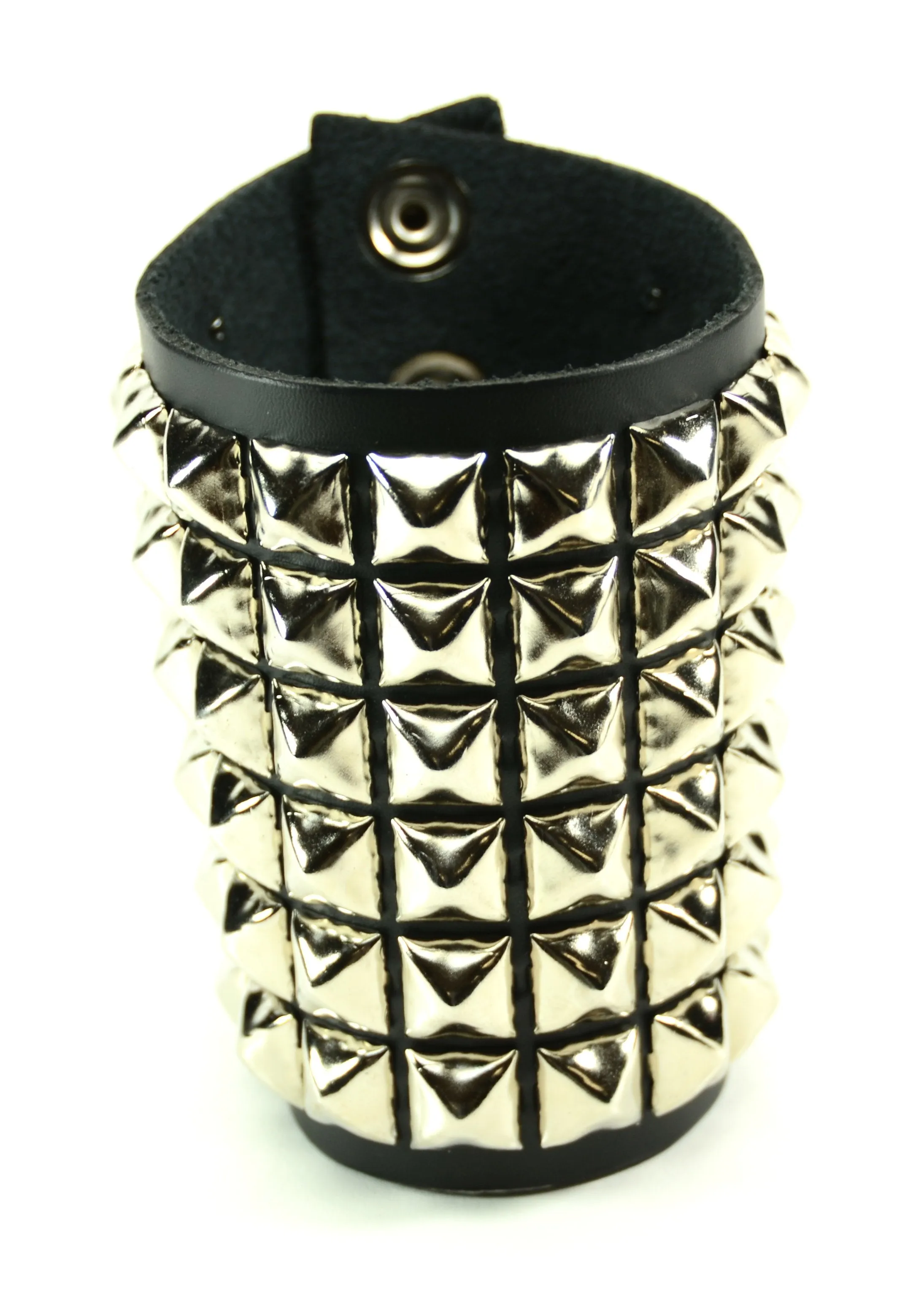 Studded Bracelet 6 Row Pyramid