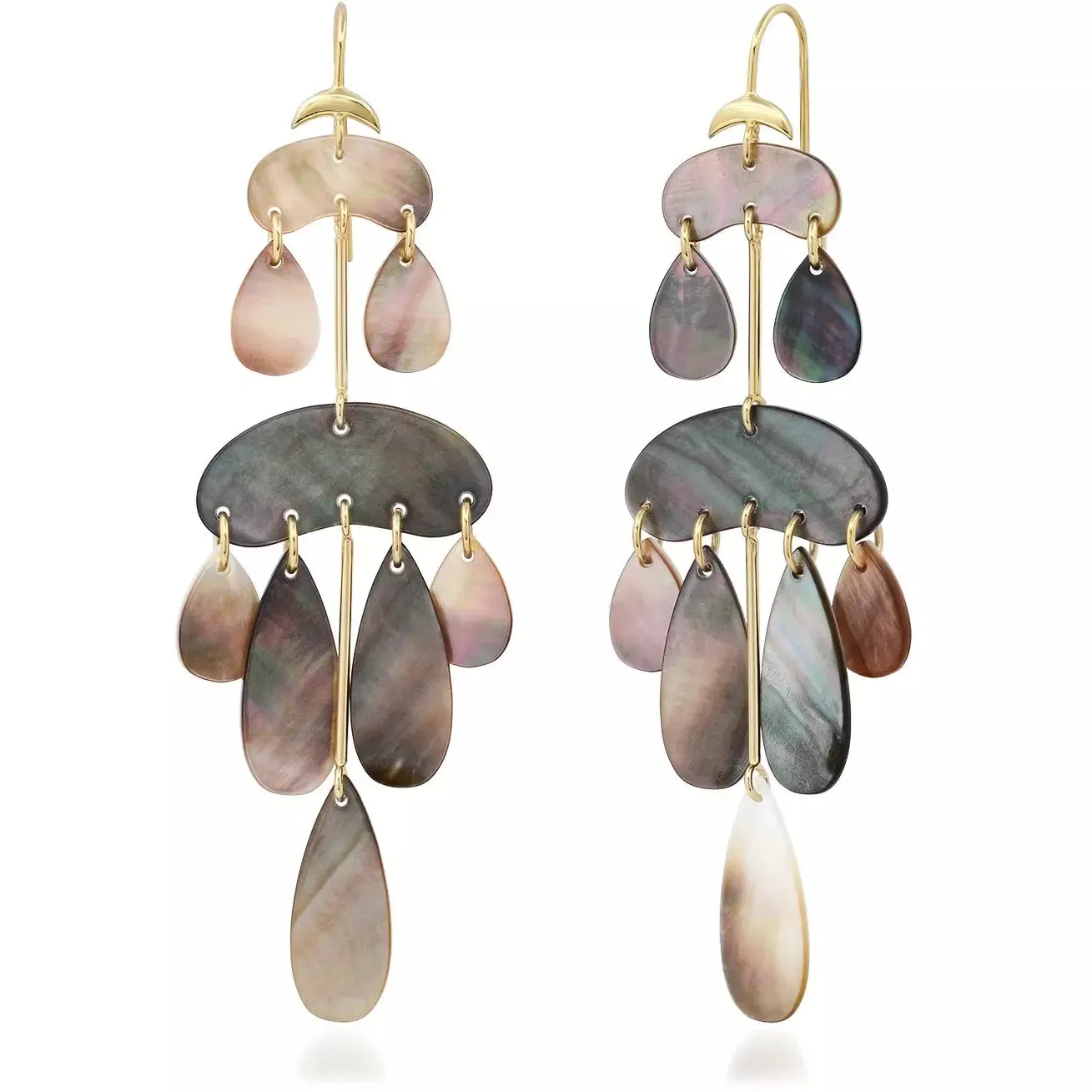 TAI Mother of Pearl Chandelier Earrings