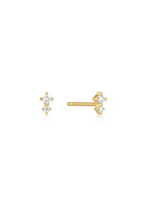 The Sundown Topaz 14ct Gold Vermeil Stud Earrings