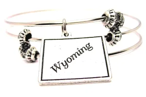 Wyoming Triple Style Expandable Bangle Bracelet