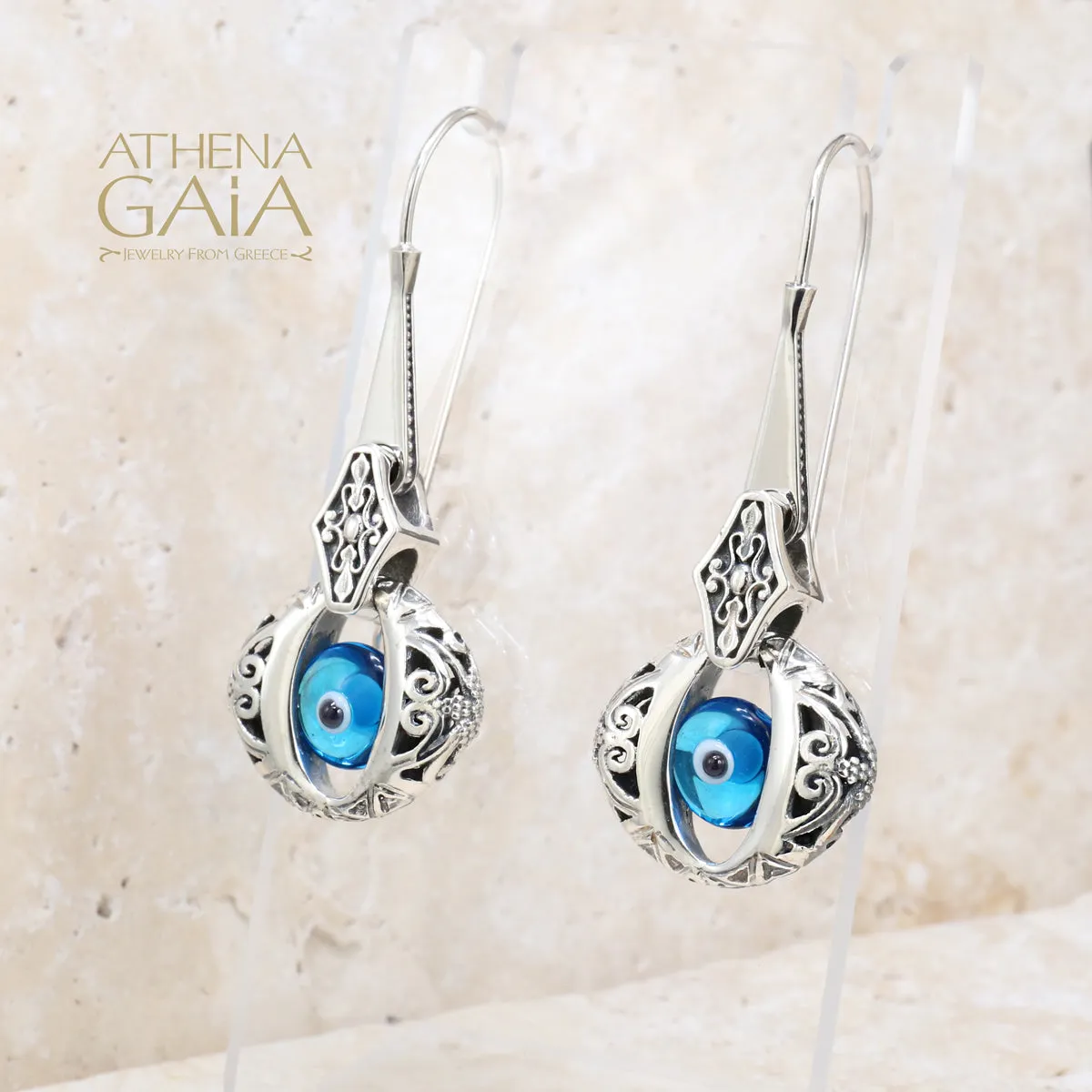 Zelda Evil Eye Earrings